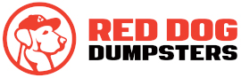 Red Dog Dumpster logo - residential dumpster services Nashville